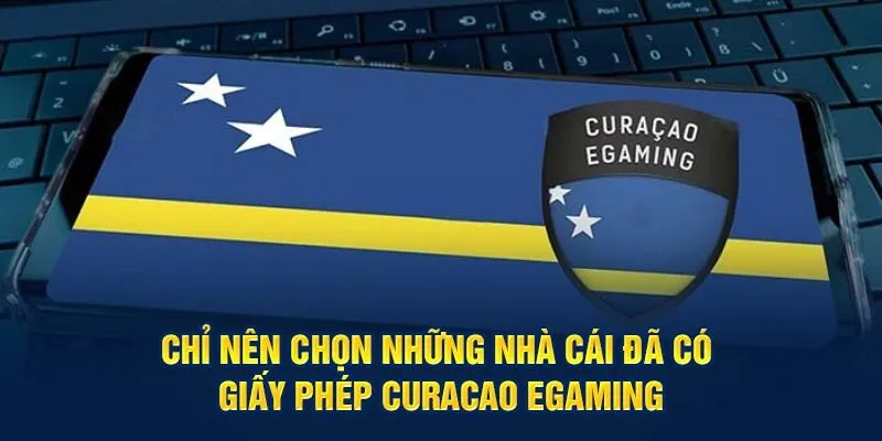 Chứng nhận do tổ chức Curacao Gaming cấp